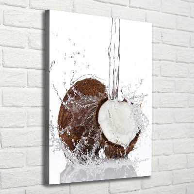 Tableau photo sur toile Noix de coco