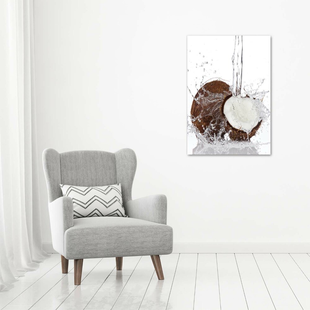 Tableau photo sur toile Noix de coco