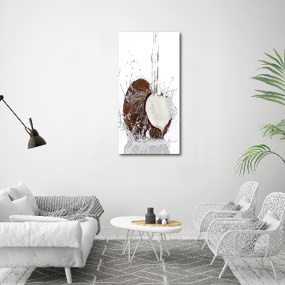 Tableau photo sur toile Noix de coco