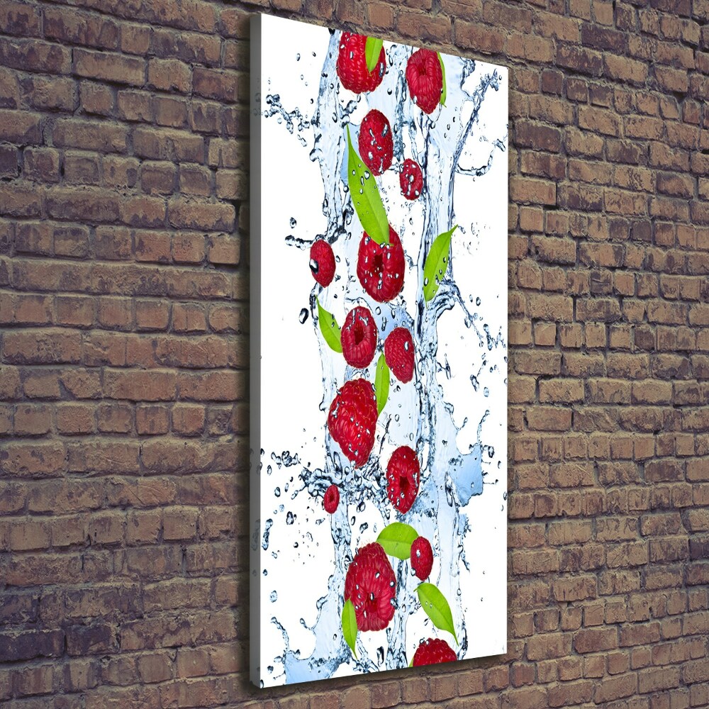 Tableau photo sur toile Framboises