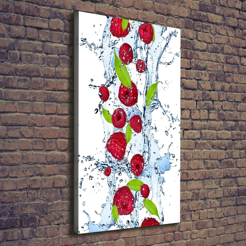 Tableau photo sur toile Framboises