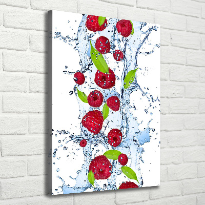 Tableau photo sur toile Framboises