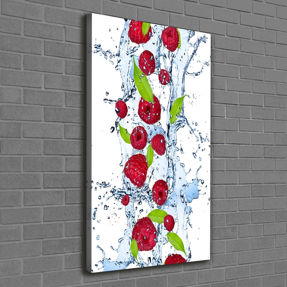 Tableau photo sur toile Framboises