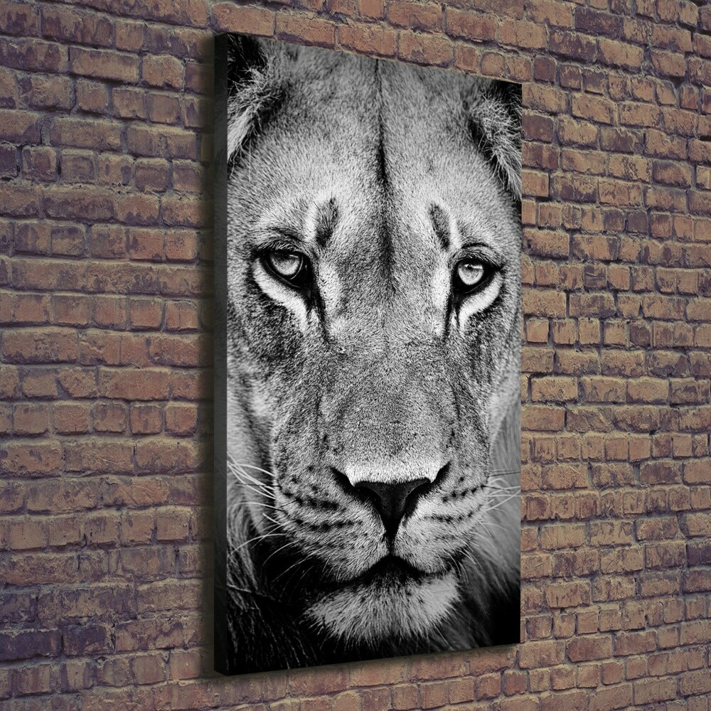 Tableau mural sur toile Portrait de lion