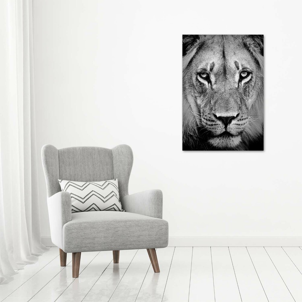 Tableau mural sur toile Portrait de lion