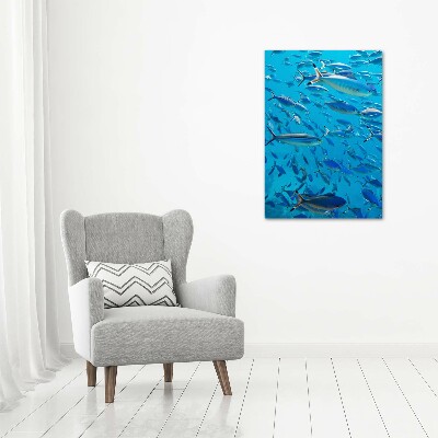 Tableau sur toile Poisson corail