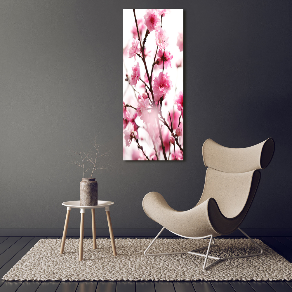 Tableau imprimé sur toile Fleurs de prunier