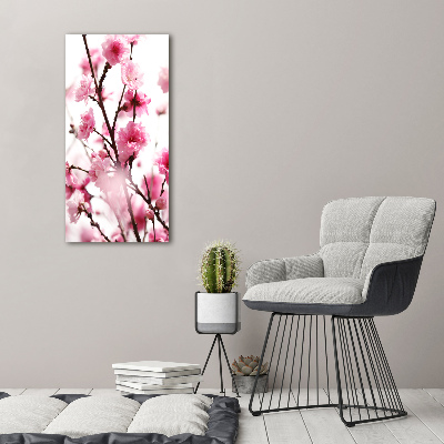 Tableau imprimé sur toile Fleurs de prunier