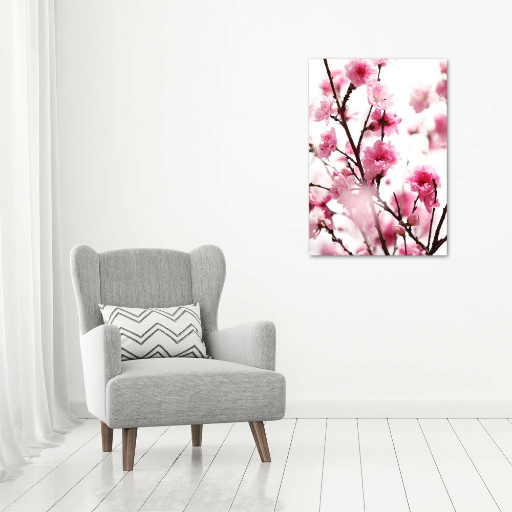 Tableau imprimé sur toile Fleurs de prunier