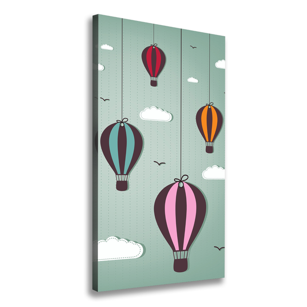 Tableau photo sur toile Ballons volants