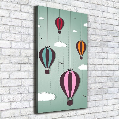 Tableau photo sur toile Ballons volants