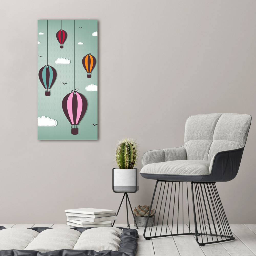 Tableau photo sur toile Ballons volants