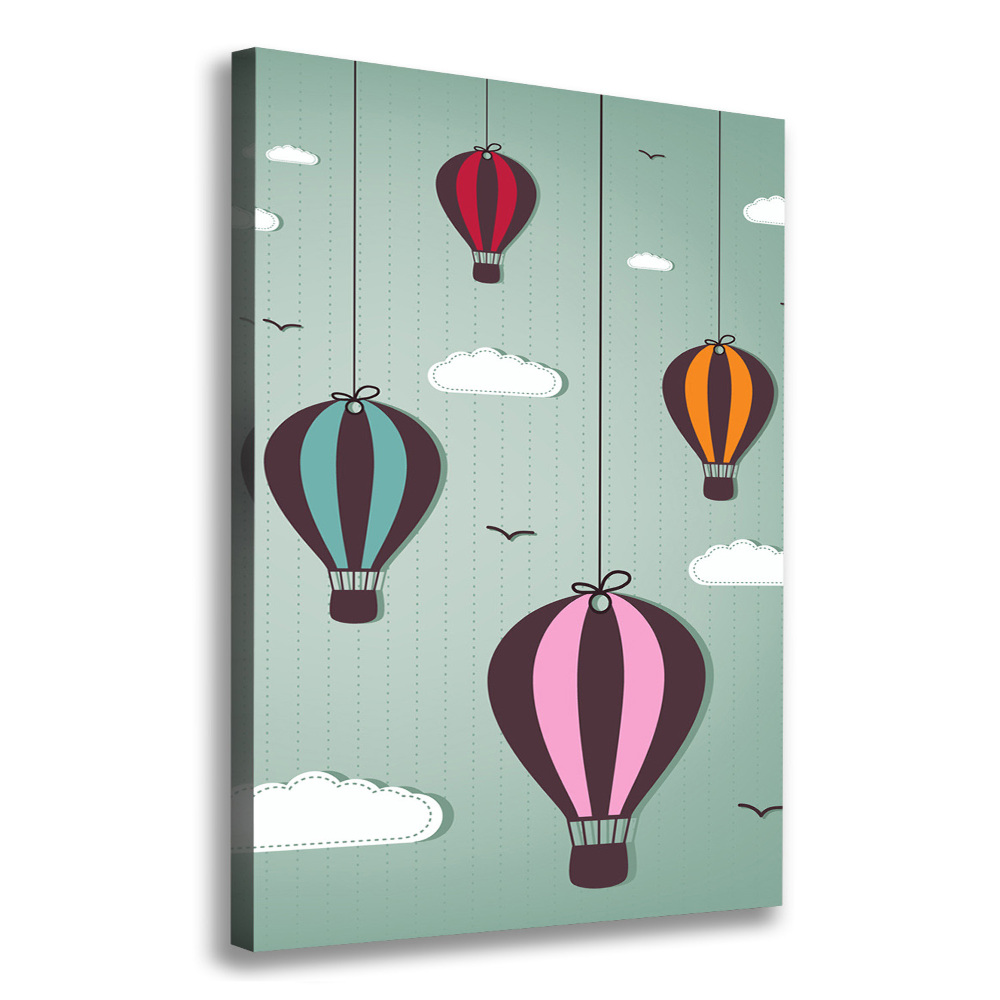 Tableau photo sur toile Ballons volants