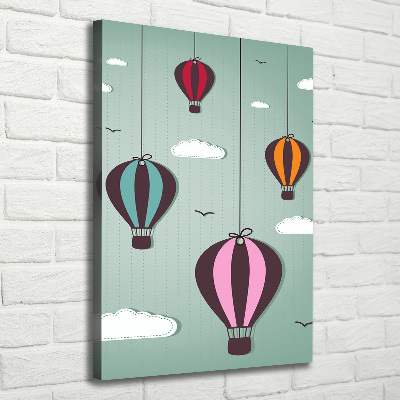 Tableau photo sur toile Ballons volants