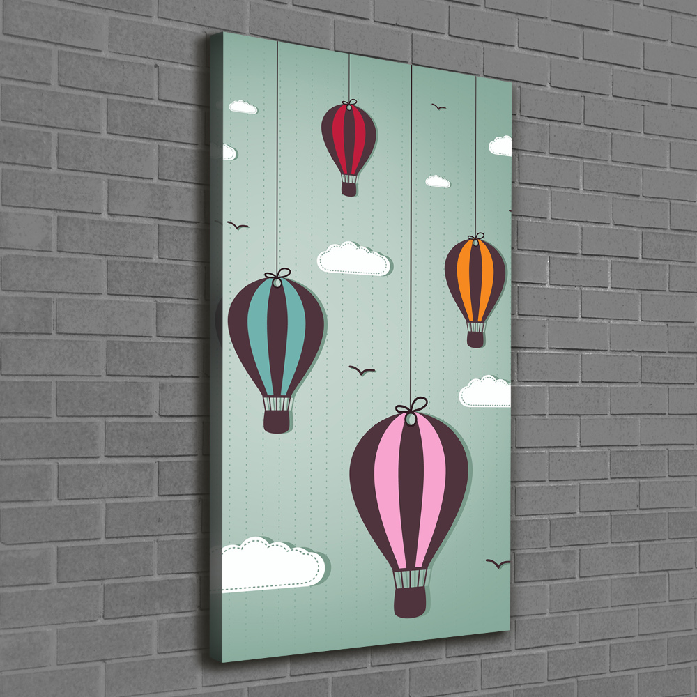 Tableau photo sur toile Ballons volants