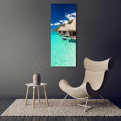 Tableau photo sur toile Île tropicale