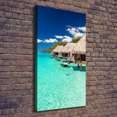 Tableau photo sur toile Île tropicale