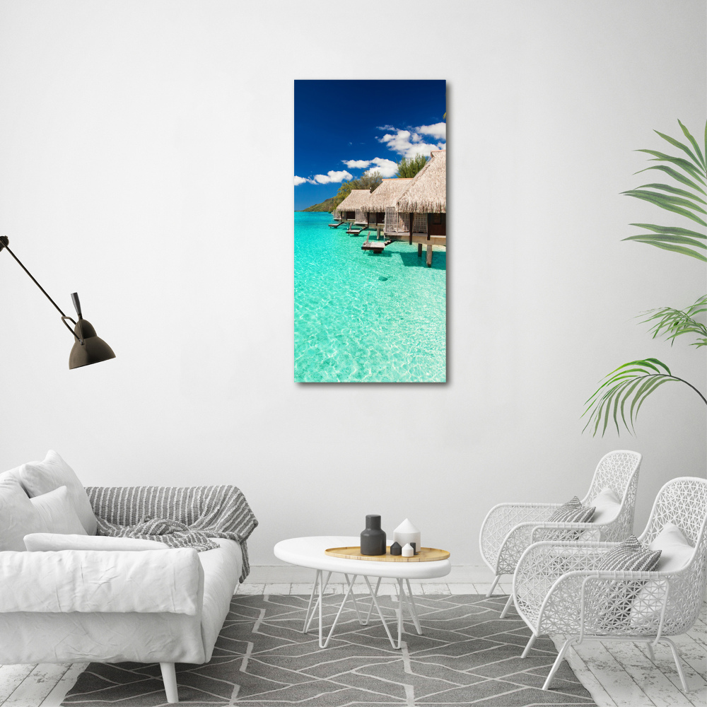 Tableau photo sur toile Île tropicale