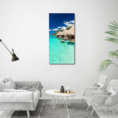 Tableau photo sur toile Île tropicale