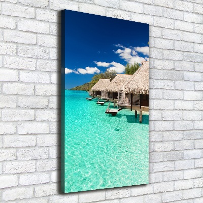 Tableau photo sur toile Île tropicale