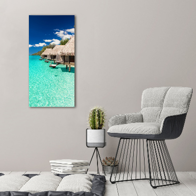 Tableau photo sur toile Île tropicale