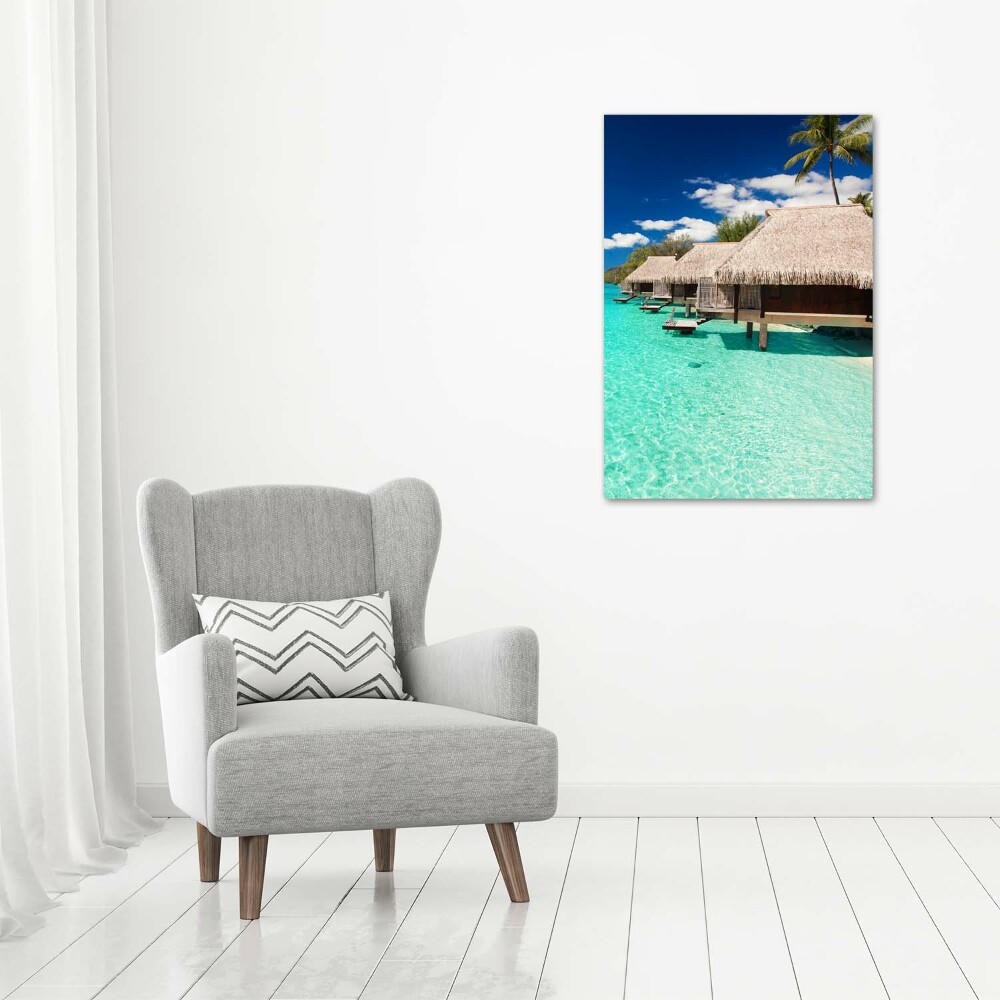 Tableau photo sur toile Île tropicale