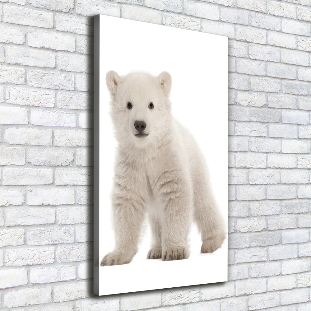 Tableau mural sur toile Ours polaire