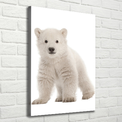 Tableau mural sur toile Ours polaire