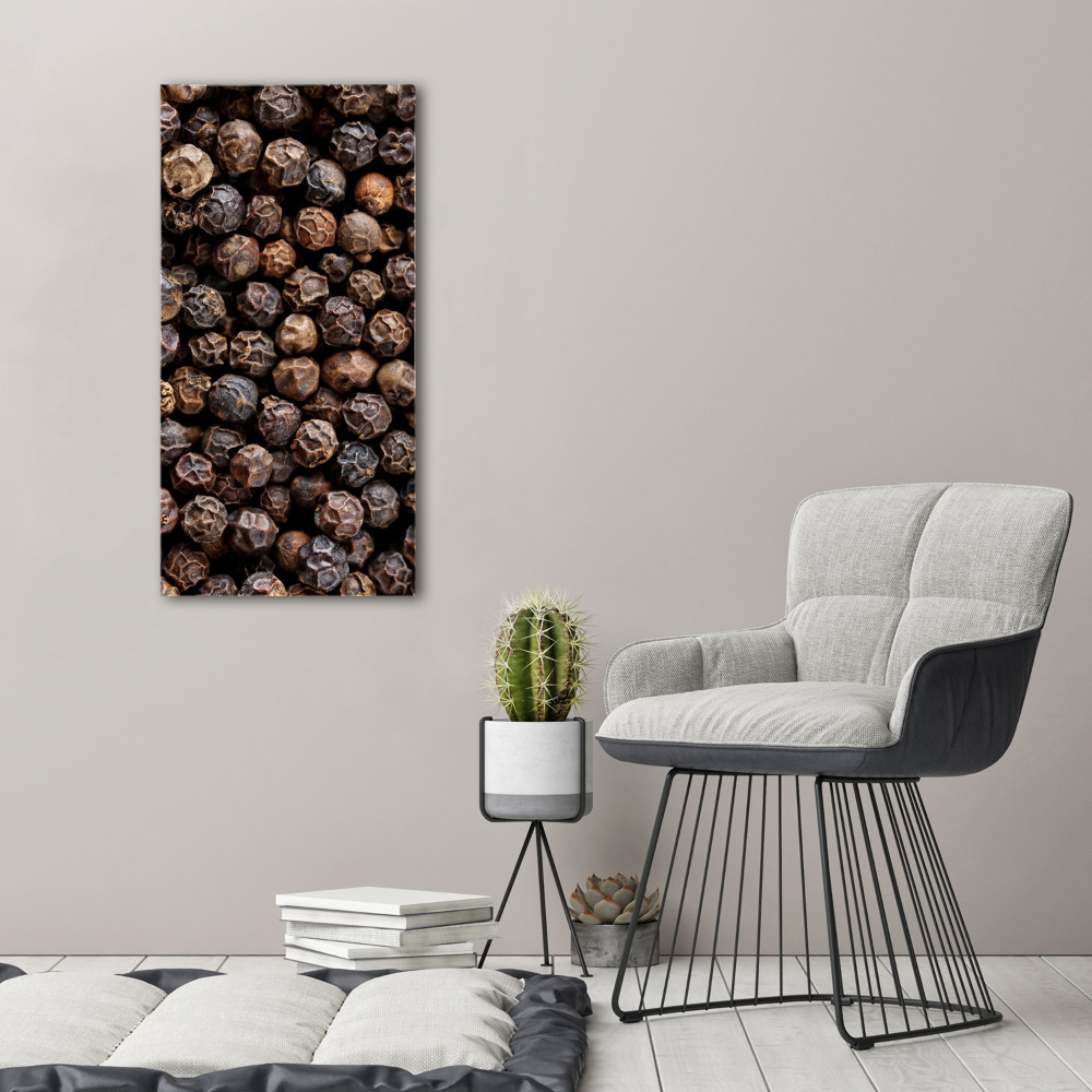 Tableau mural sur toile Poivre en grains