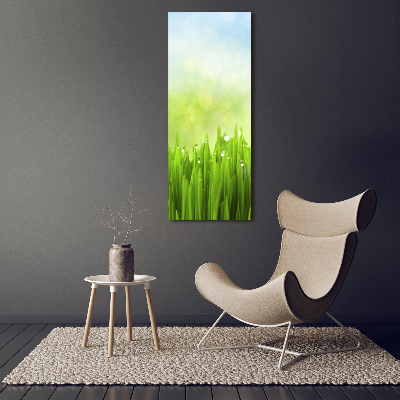 Tableau sur toile Herbe