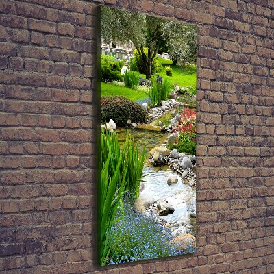 Tableau sur toile Jardin asiatique