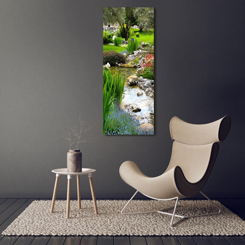 Tableau sur toile Jardin asiatique