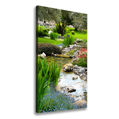 Tableau sur toile Jardin asiatique