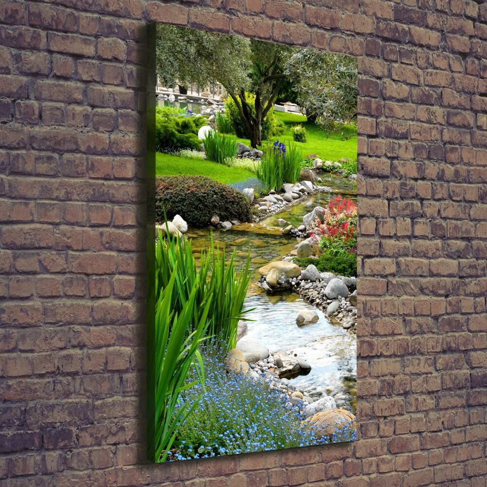 Tableau sur toile Jardin asiatique