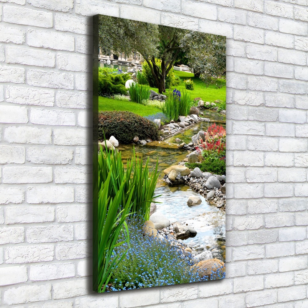 Tableau sur toile Jardin asiatique