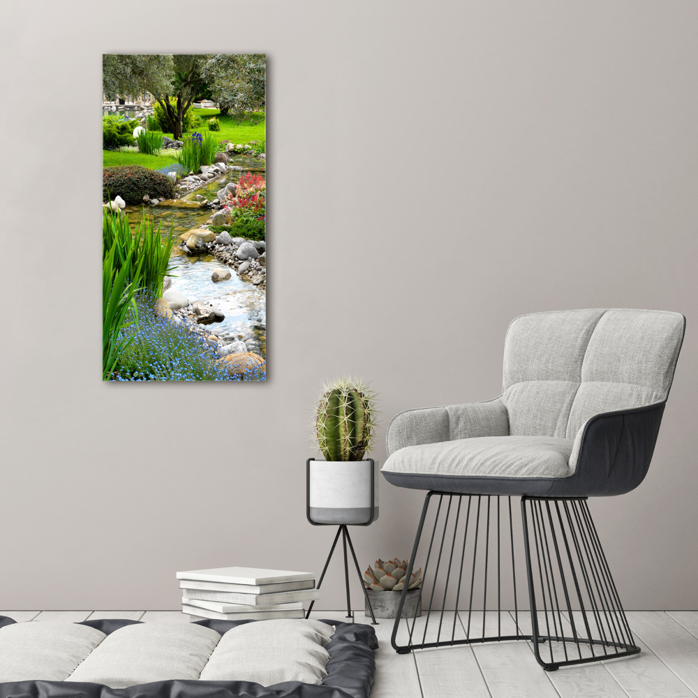 Tableau sur toile Jardin asiatique