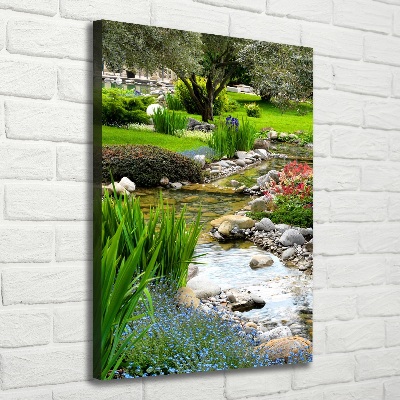 Tableau sur toile Jardin asiatique