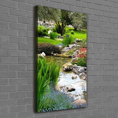 Tableau sur toile Jardin asiatique