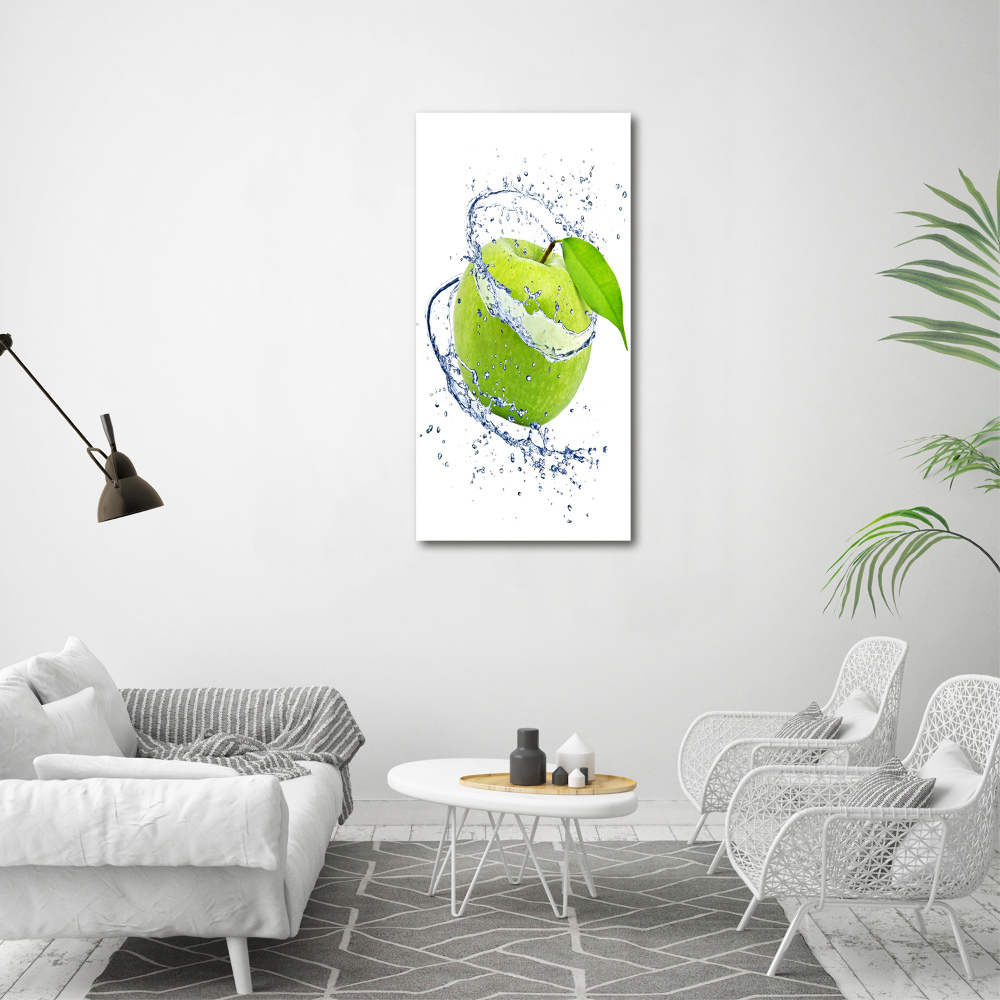 Tableau photo sur toile Pommes vertes