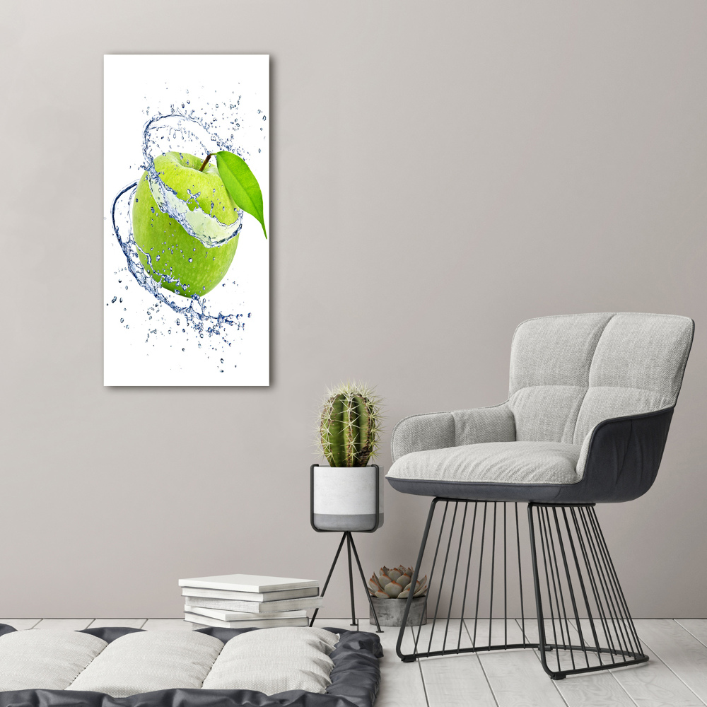 Tableau photo sur toile Pommes vertes