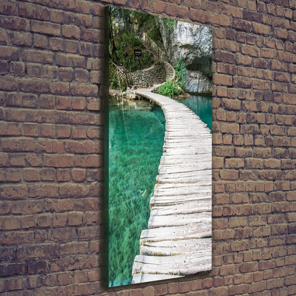 Tableau sur toile Lacs de Plitvice