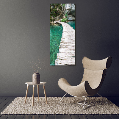 Tableau sur toile Lacs de Plitvice