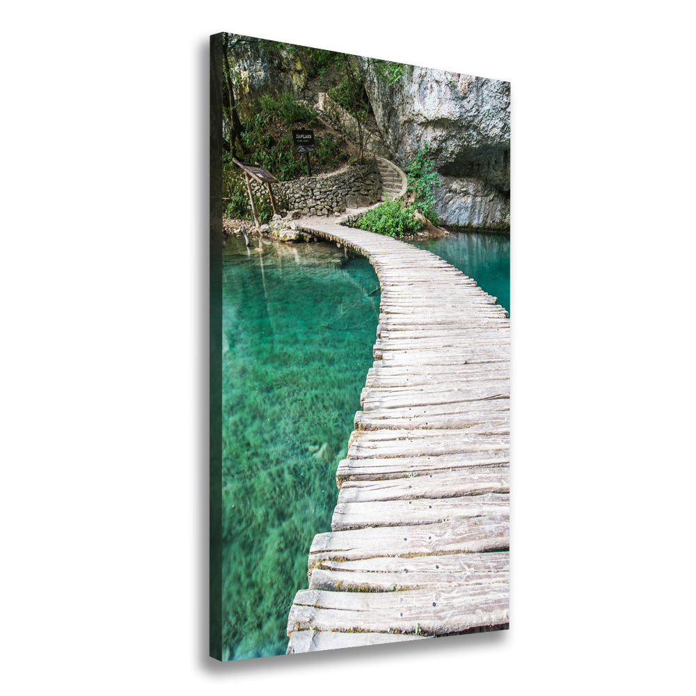 Tableau sur toile Lacs de Plitvice