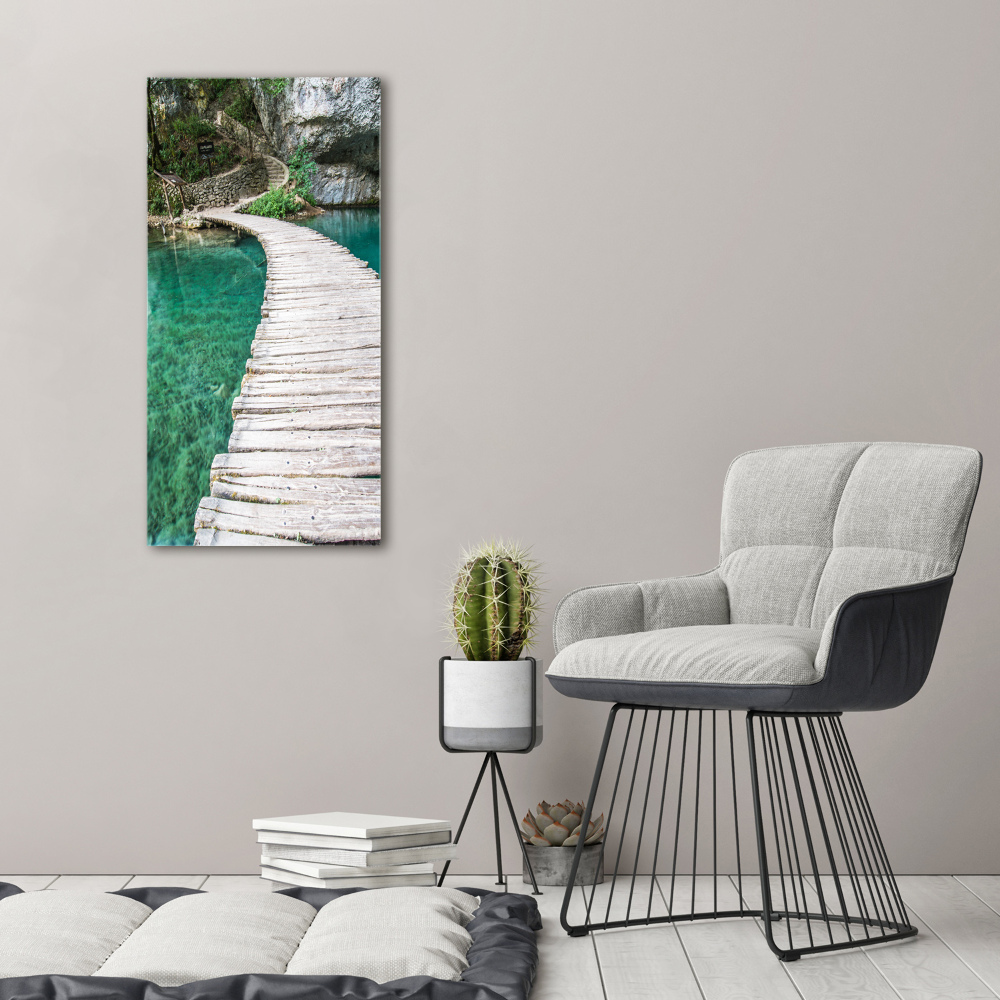 Tableau sur toile Lacs de Plitvice