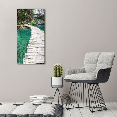 Tableau sur toile Lacs de Plitvice