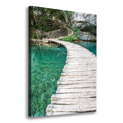 Tableau sur toile Lacs de Plitvice