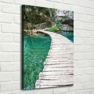 Tableau sur toile Lacs de Plitvice