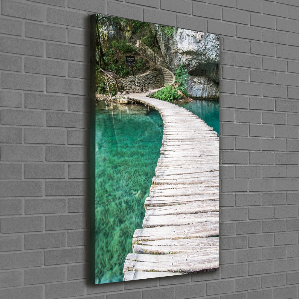 Tableau sur toile Lacs de Plitvice