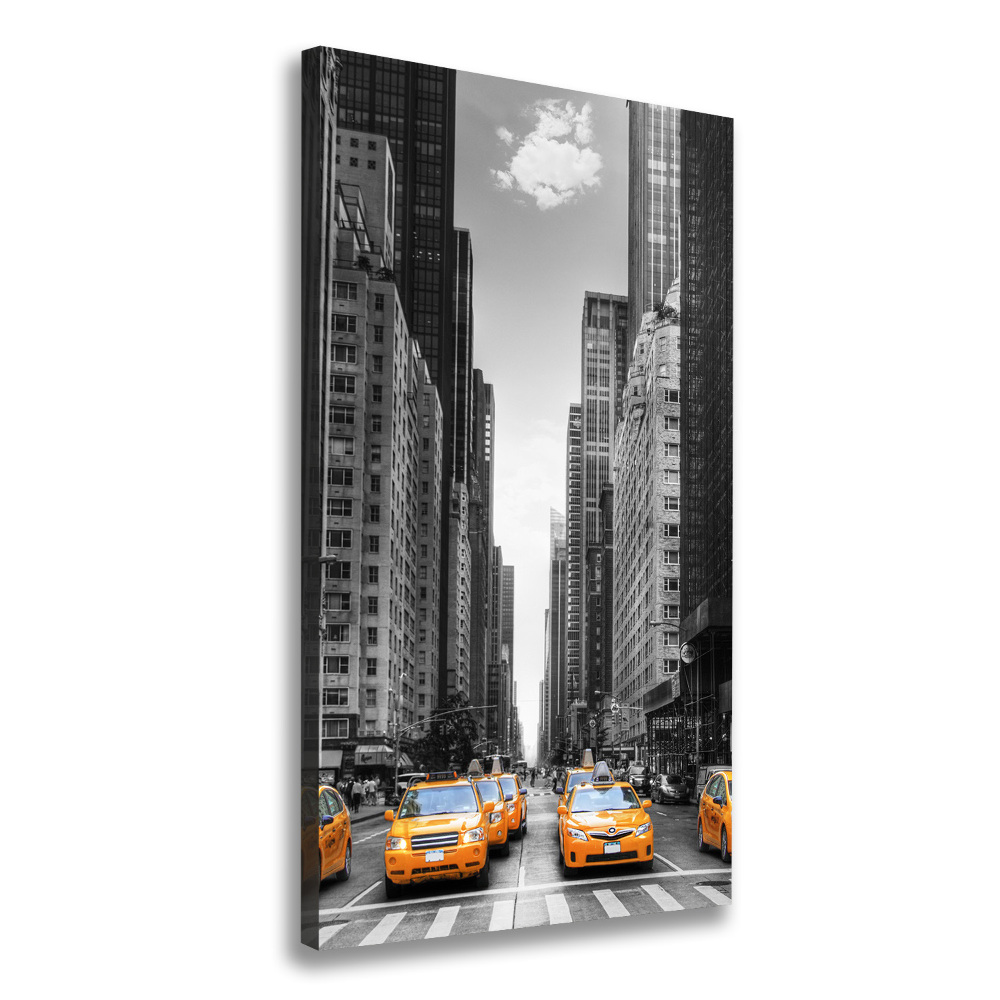 Tableau toile imprimée Taxi New York