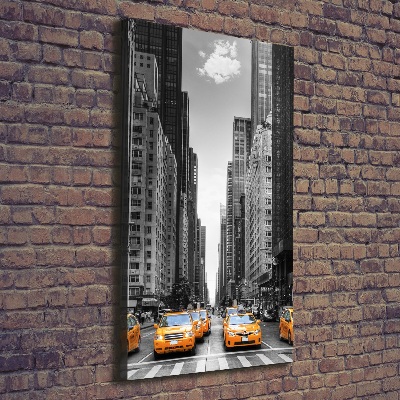 Tableau toile imprimée Taxi New York